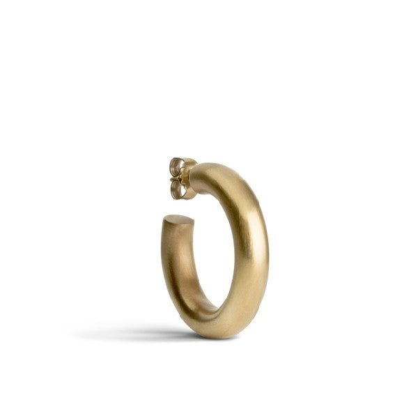 Jane Kønig chunky hoop i 18 karat forgyldt sølv (1 stk. ørering)